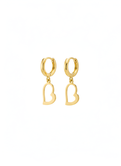 Tiny Heart Earrings