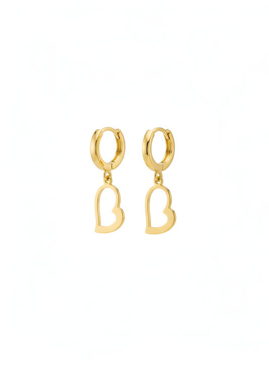 Tiny Heart Earrings