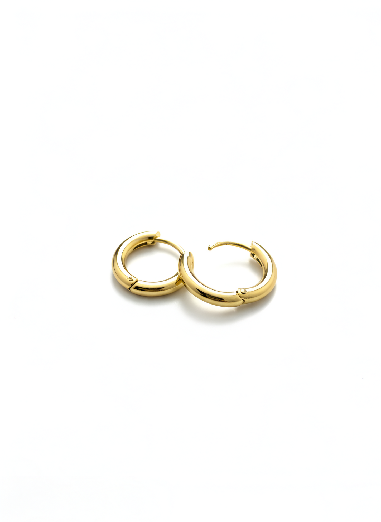 Round Hoop Earring