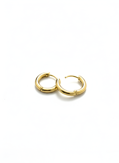 Round Hoop Earring