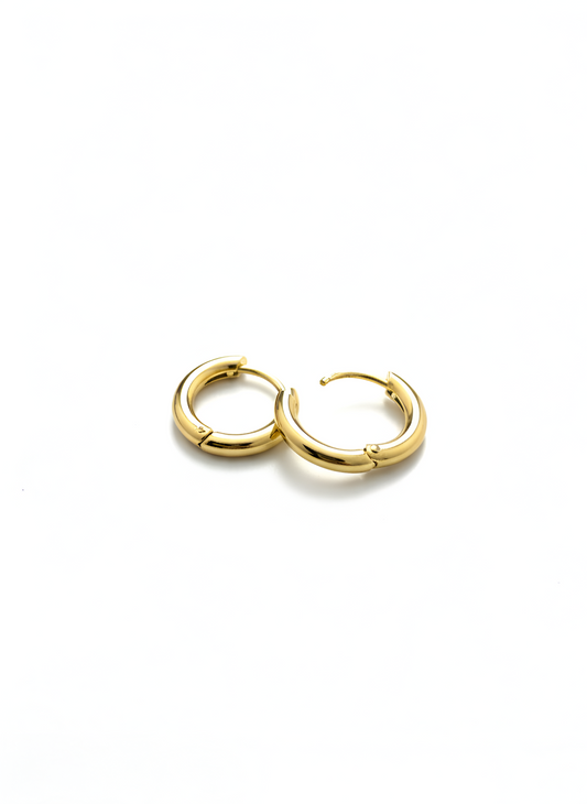 Round Hoop Earring